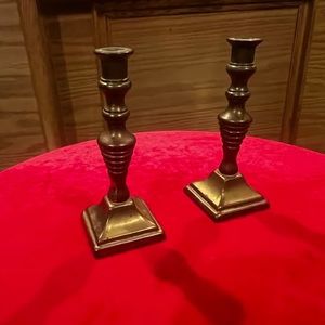 Brass Candlesticks Antique
